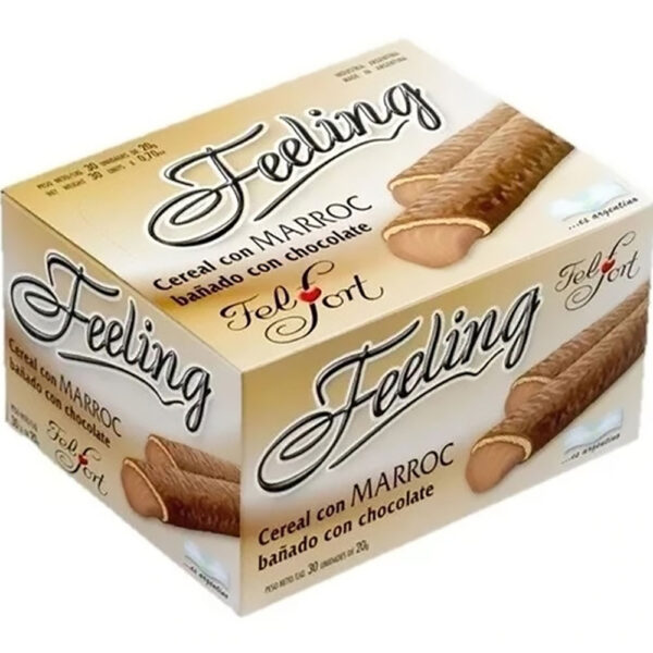 Chocolate Wafer Rolls - Feeling -30un. x 0.77 oz.