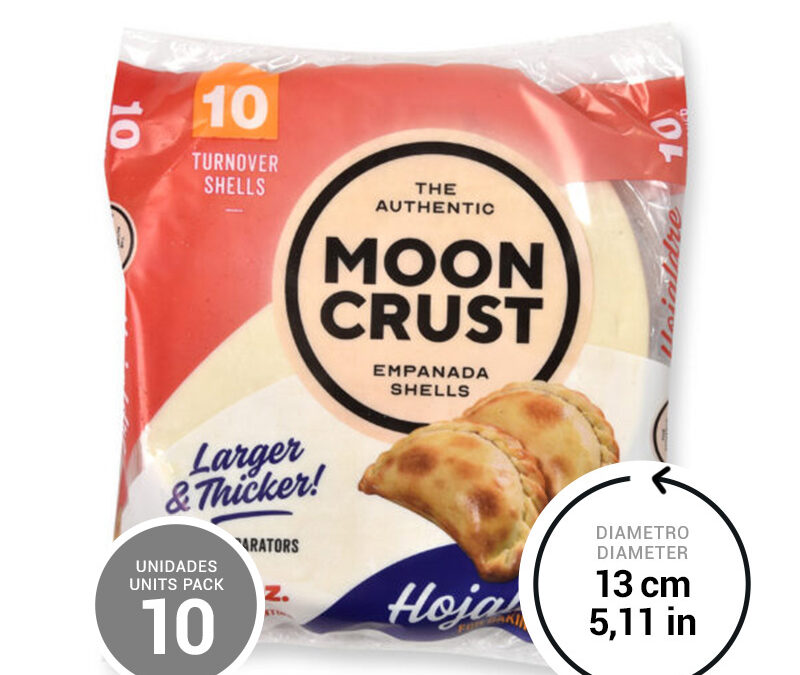 Turnover Shells for Baking Moon Crust 30 x 14,11 oz.