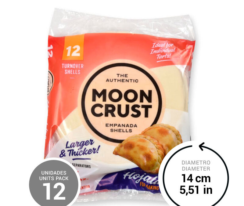 Turnover Shells for Baking Moon Crust 24 x 21,16 oz.