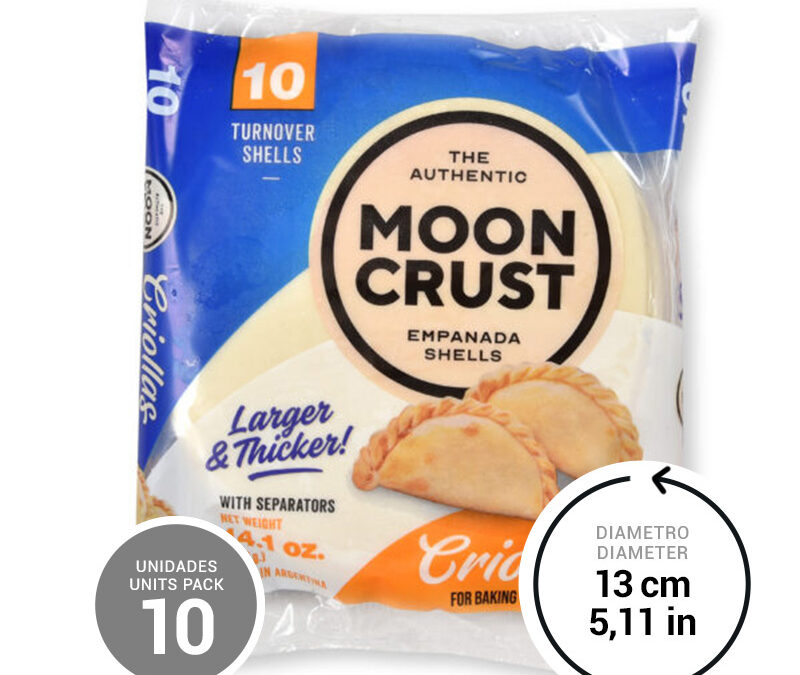 Turnover Shells for Baking or Frying Moon Crust 30 x 14,11 oz.