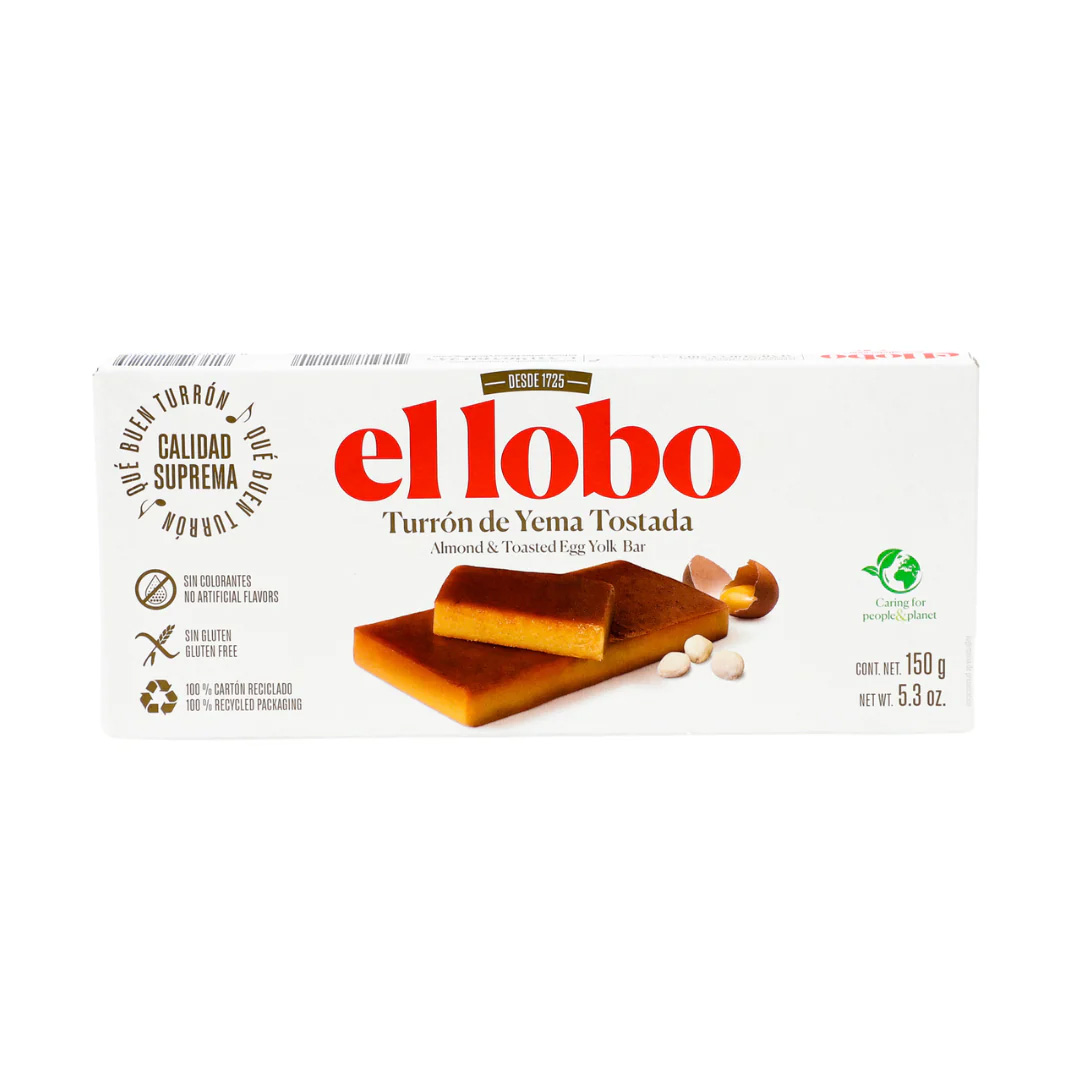 El Lobo Almond & Toasted Egg York Bar 15 x 5.29 oz.