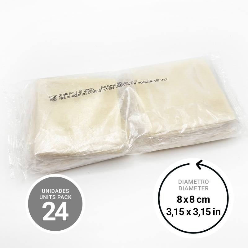 Turnover Shells for Pastries 24 x 12,34 oz.