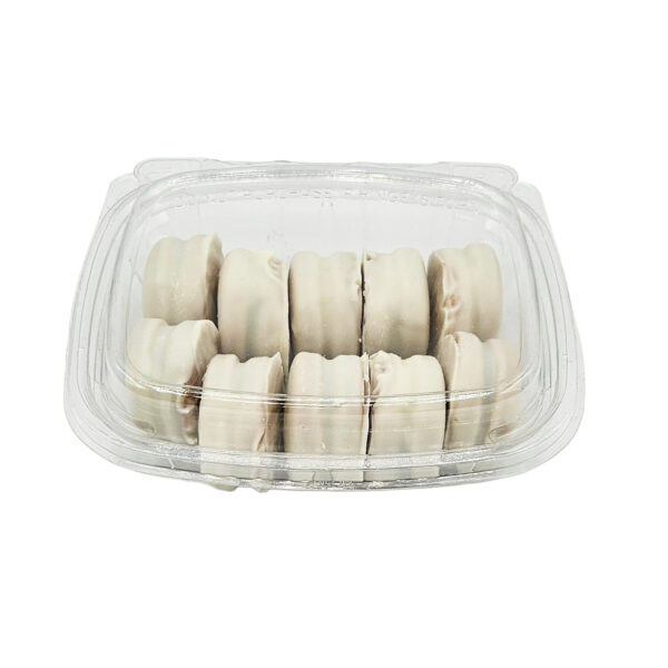 Mini White Chocolate Cookies Filled with Caramel Spread Estilo Argentino 36 x 8,46 oz.