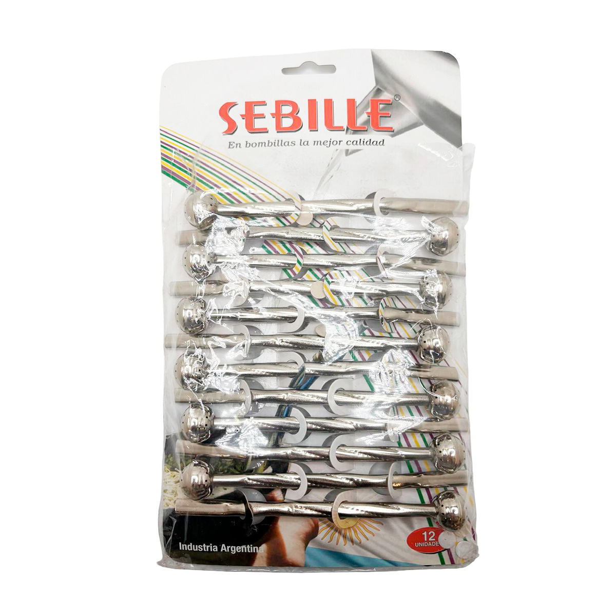 Straw for Mate Drink x 12 Units.