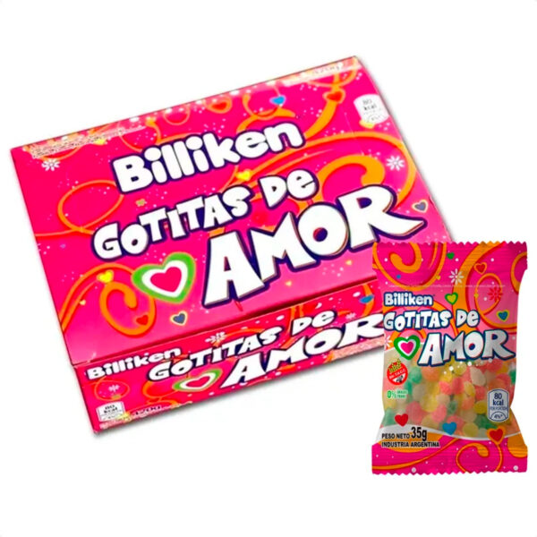 Fruit Candy - Gotitas De Amor - Billiken - 12un. x 1.23 oz