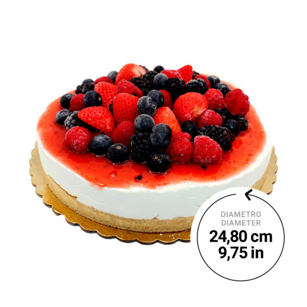 Frozen Mixed Berries Cheesecake by Estilo Argentino-No Brand - 2 units x 44oz.
