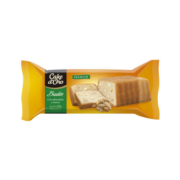 Cake D Oro Vanilla with Almonds and Walnuts Pound Cake 12 x 8.82 oz.