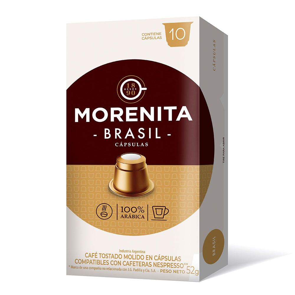 Brazilian Coffee Pods La Morenita 12 x 10 x 0,18 oz.