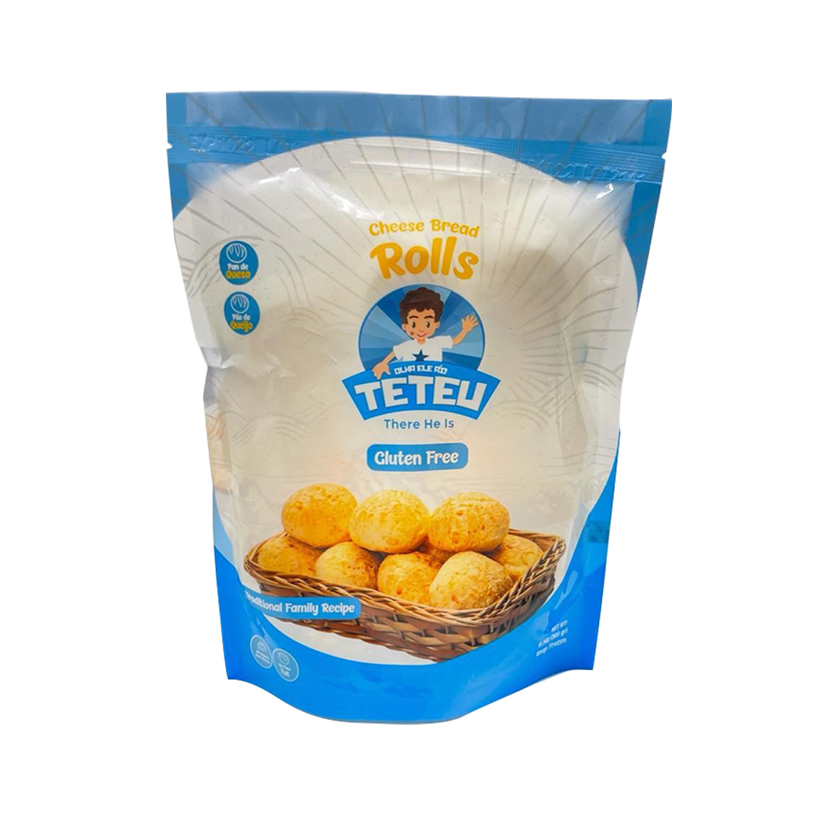 Teteu Traditional Cheese Bread Rolls 20 x 12.34 oz.