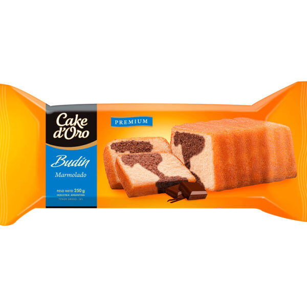 Cake D Oro Chocolate and Vanilla Pound Cake 12 x 8.82 oz.