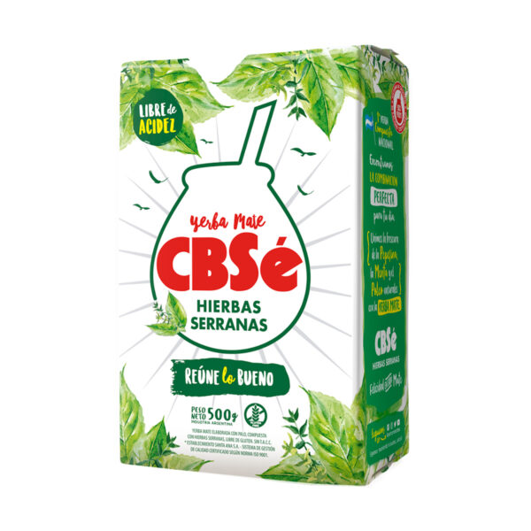 Yerba Mate Tea CBSé Mix Herbs 12 x 17.64 oz.