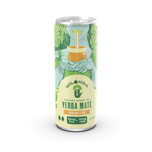 Milonga Energy Brew Sparkling Citrus 24 x 12 fl oz.