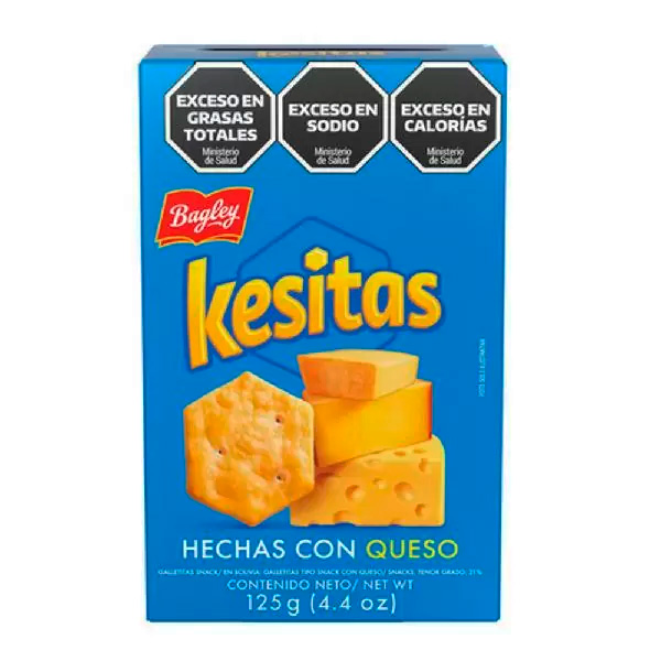 Cheese Crackers - Kesitas- 16 x 4.40 oz.