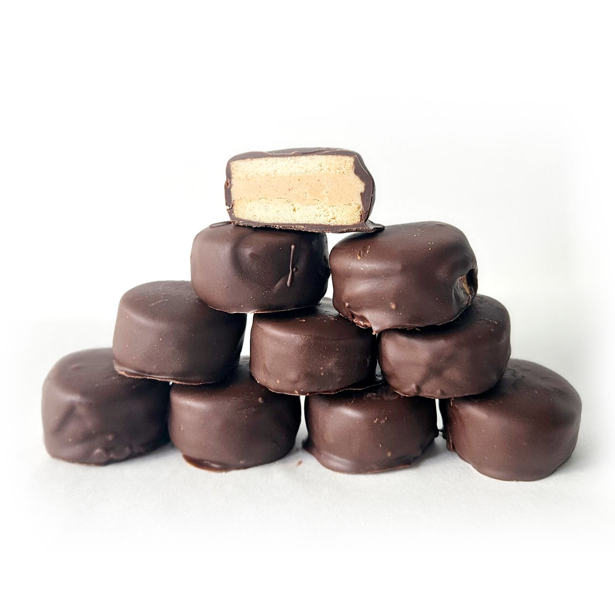 Mini Alfajor Cookies Filled with Peanut Butter Estilo Argentino 1 x 8,11 oz. - Image 2