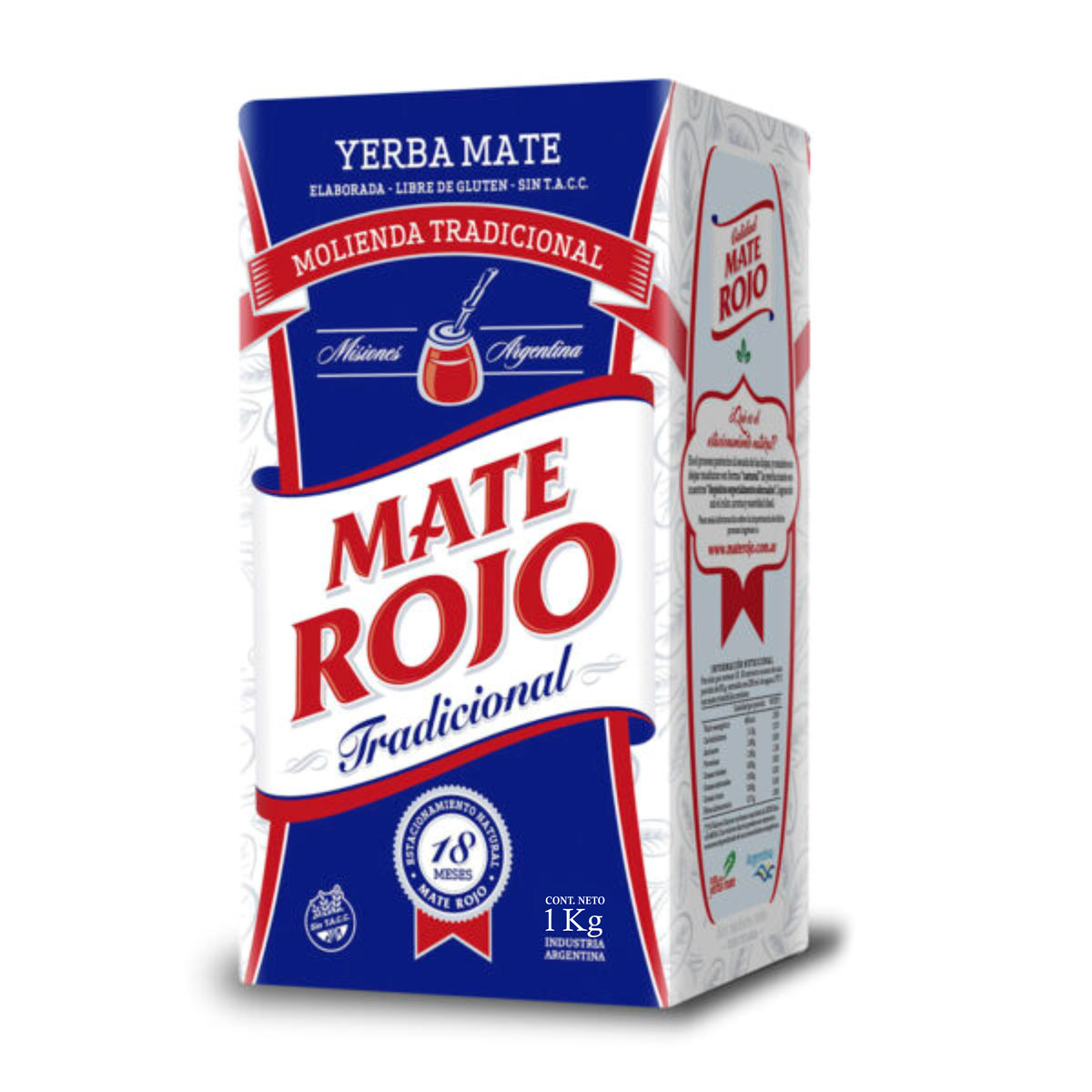 Mate Rojo Yerba Mate Tea 5 x 35.27 oz.
