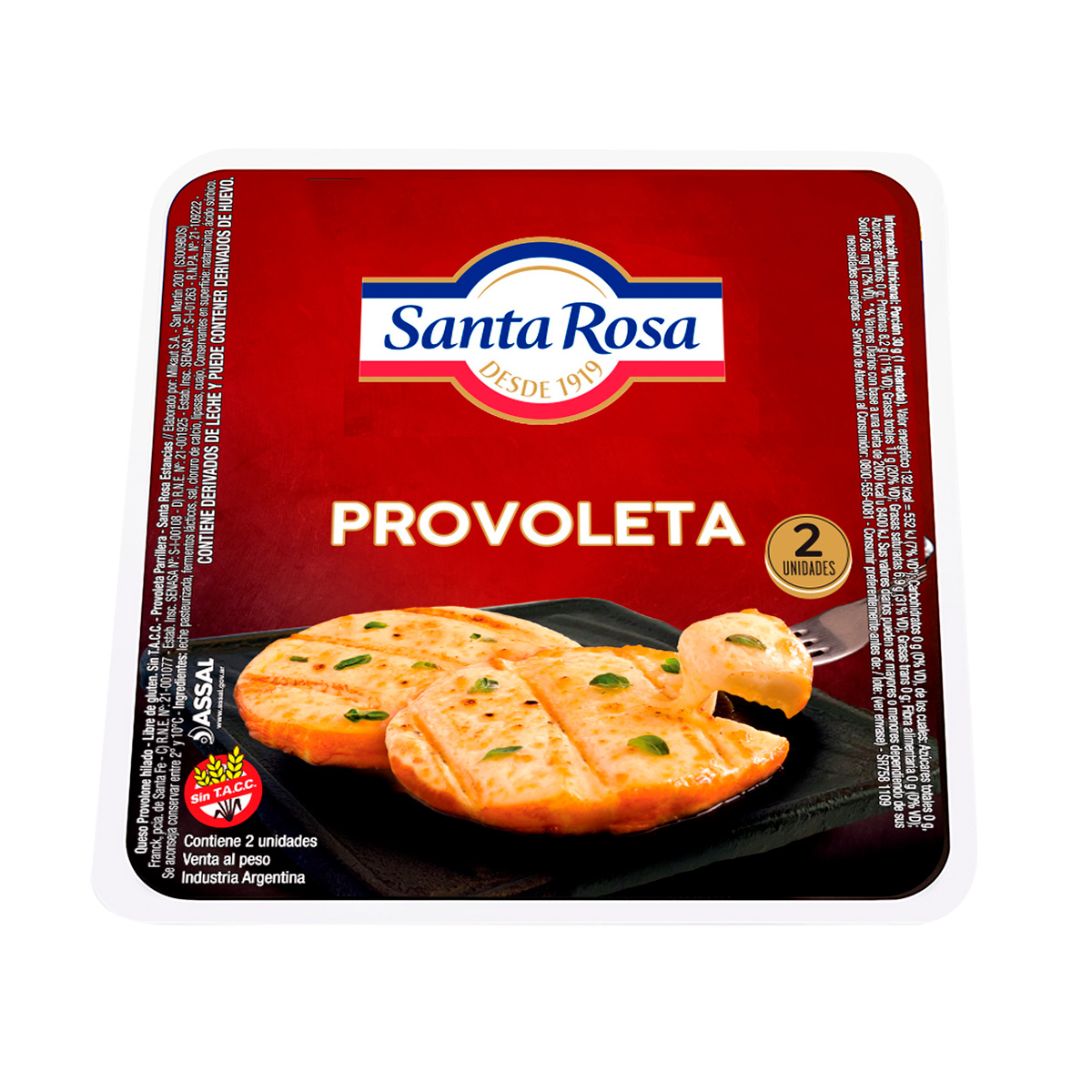 Santa Rosa Barbecue Provolone Cheese Bar 10 x 10.20 oz - Image 3