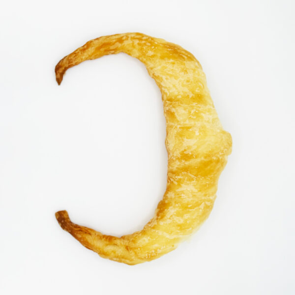 Pre-cooked Salty Medialuna - White Line LM (by La Mantequeria) - 120 x 1.58 oz.