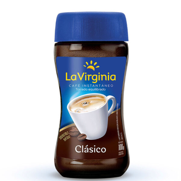 Instant Coffee La Virginia 6 x 3,53 oz.