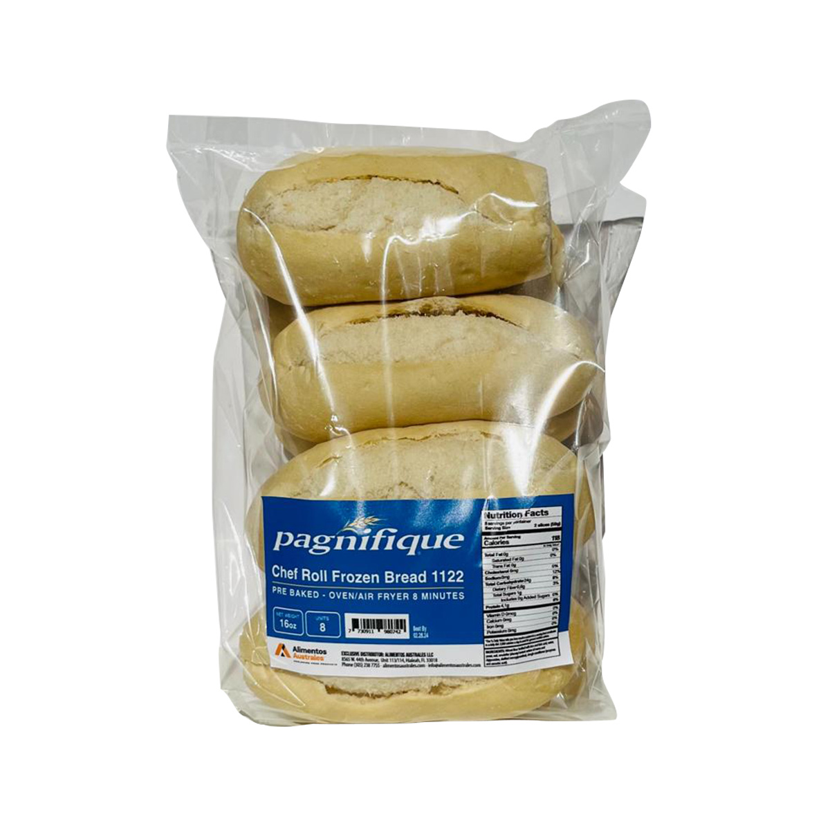 Chef Roll in Bags 18 x 8 x 1.95 oz.