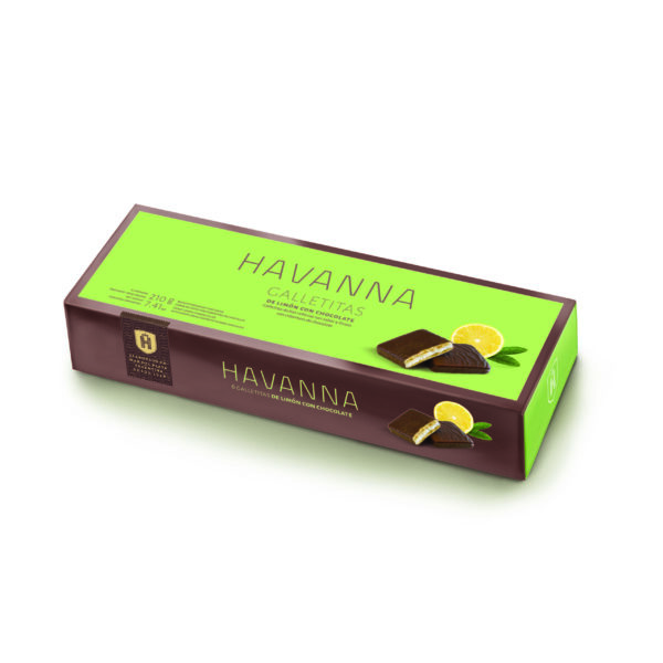 Havanna Lemon Cookies Covered in Chocolate 15 x 7,40 oz.