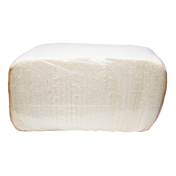 Big Bread - White Crustless Bread – 54 Slices - Slice Thickness: 3/8- Slice Surface: 10.5 x 10 in - 1 unit/case - frozen
