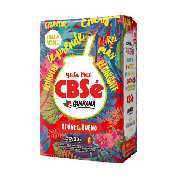 Yerba Mate Tea CBSé Energy 12 x 17.64 oz.