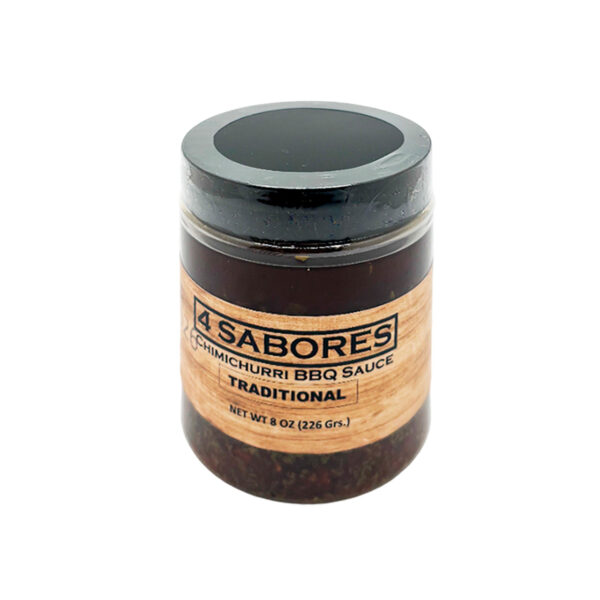 Chimichurri BBQ Sauce 4 Sabores 6 x 8 oz.
