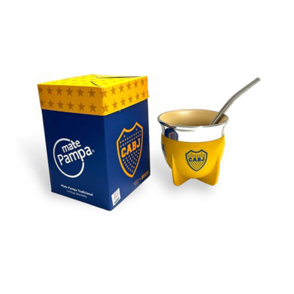 Mate Pampa Wide Boca Yellow x Unit