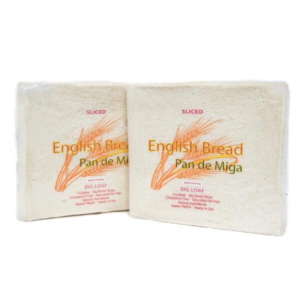 Big Bread - White Crustless Bread – 9 Slices - Slice Thickness: 1/4- Slice Surface: 10.5 x 10 in - 10 units/case - frozen