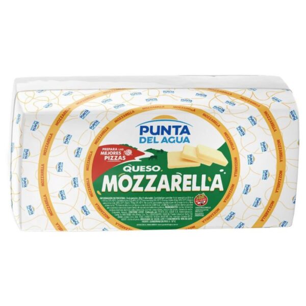 Mozzarella Cheese Punta de Agua 5 x 5,95 lb.