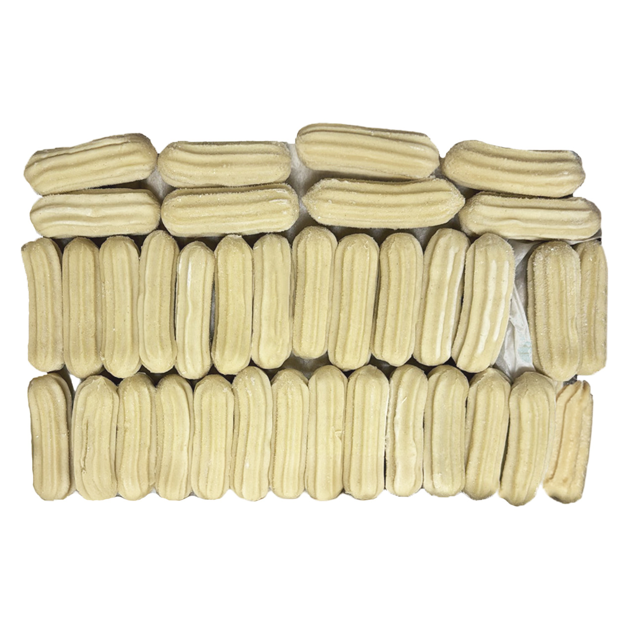 Be Pastry Uncooked Churros Filled with Dulce de Leche 120 x 1.24 oz.