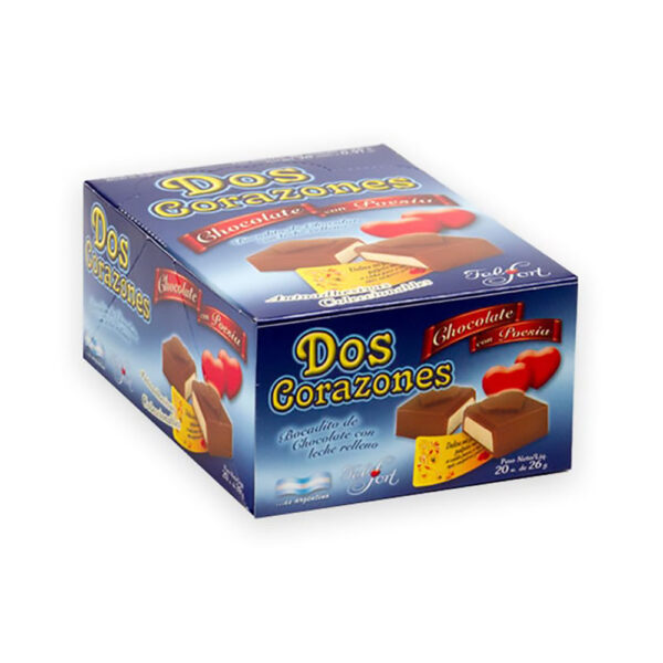 Dos Corazones Chocolate 20 x 0,92 oz.