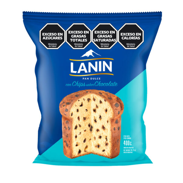 Lanin Panettone with Chocolate Chips 12 x 14,10 oz.