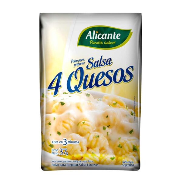 Four Cheese Sauce Alicante 12 x 1,31 oz.