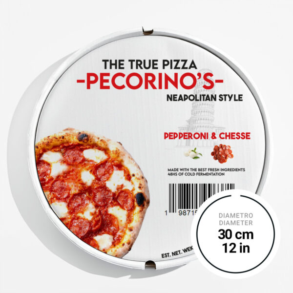 Pizza Peperoni Pecorino's x 6 u.