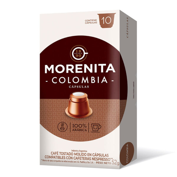 Colombian Coffee Pods La Morenita 12 x 10 x 0,18 oz.