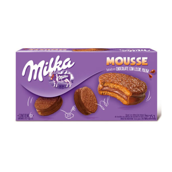 Chocolate Alfajor Milka 24 x 6 x 1,48 oz.