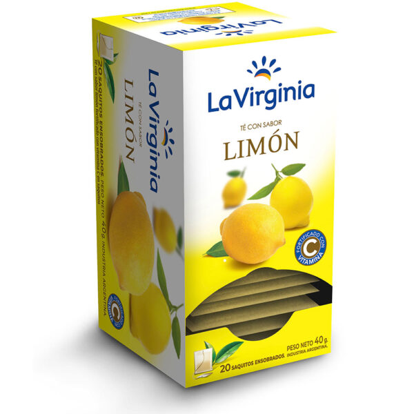 Lemon Tea La Virginia 6 x 25 bag.