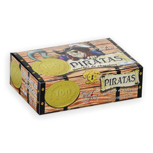 Chocolate Coins Piratas 60 x 0,18 oz.