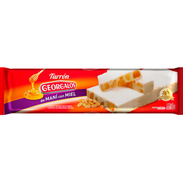 Georgalos Peanut Nougat 24 x 4.23 oz.