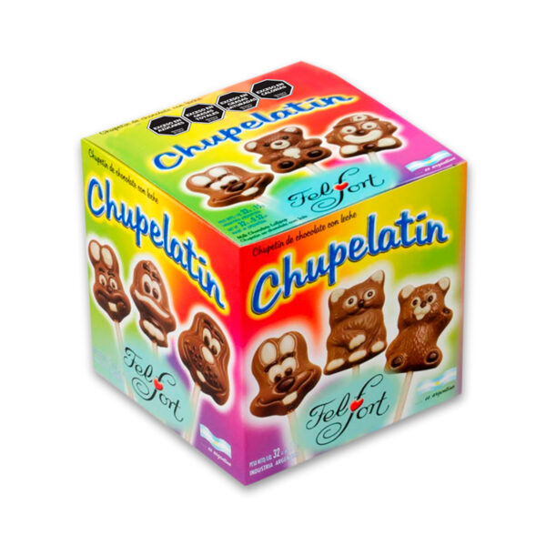 Chupelatin- Chocolate Candy - 20 un. x 25 g