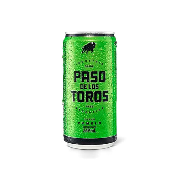Paso de los Toros Grapefruit Soda 24 x 9 fl oz.