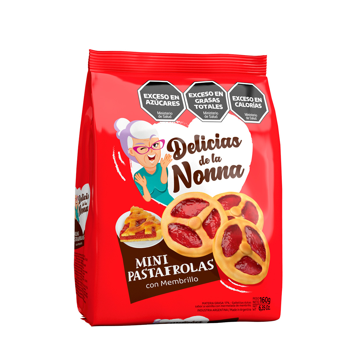 Quince Cookies Delicias de la Nonna 24 x 5.64 oz.