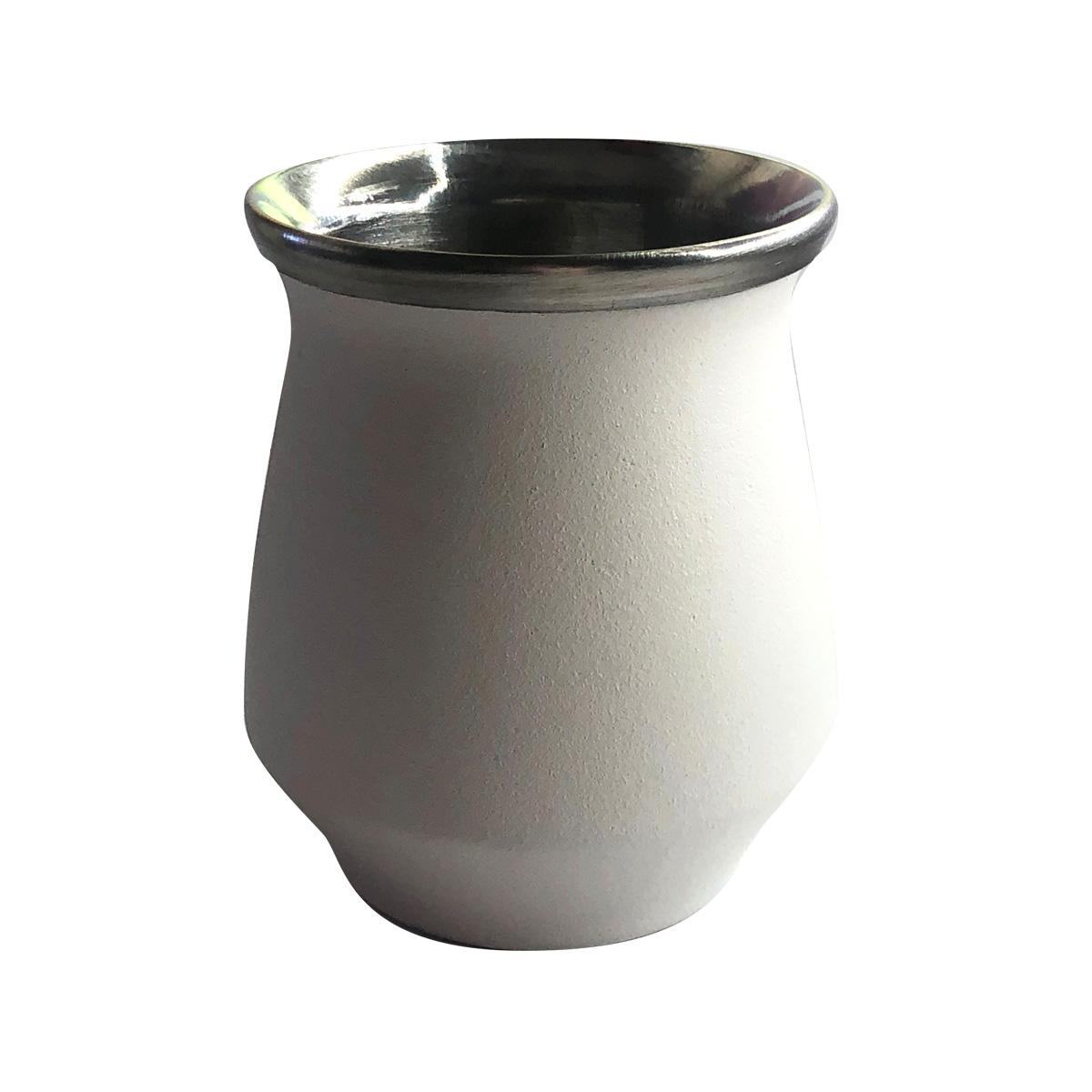 Mates Sebille White Stainless Steel Mate Cup x Unit.