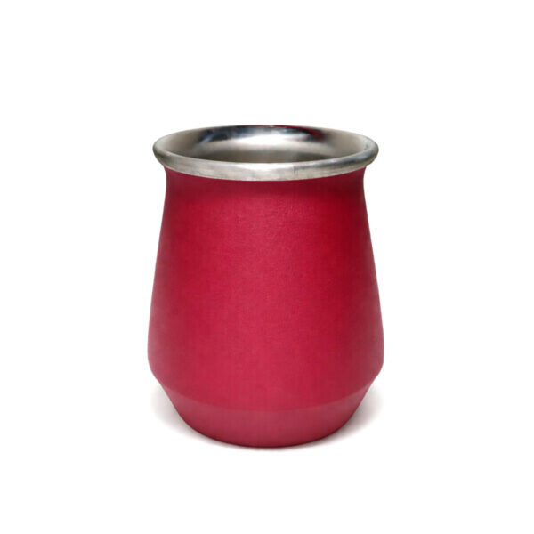 Mates Sebille Dark Red Stainless Steel Mate Cup x Unit.