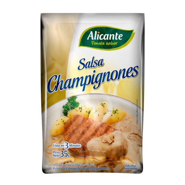 Mushroom Sauce Alicante 8 x 1,23 oz.