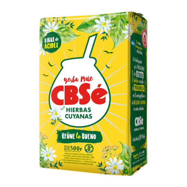 Yerba Mate Tea CBSé Mix Herbs 12 x 35.27 oz.