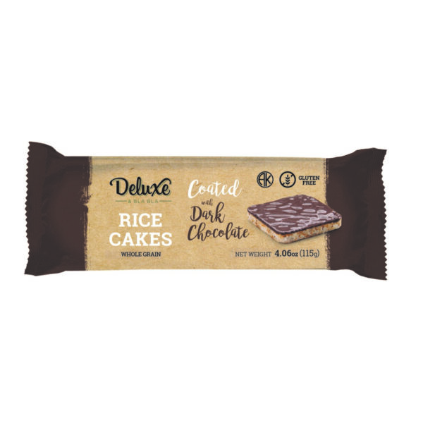 Deluxe Rice Cakes Covered in Dark Chocolate 12 x 4.05 oz.
