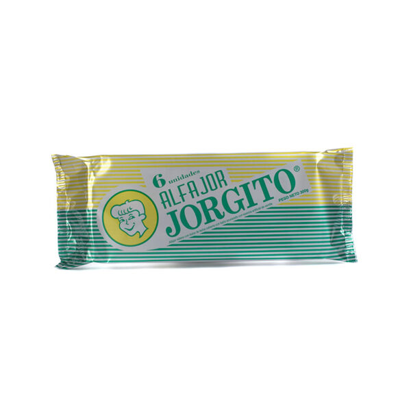 Alfajor Jorgito with Caramel Spread 24 x 6 x 1,76 oz.