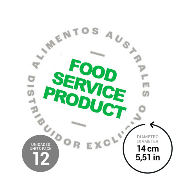 Vegan Turnover Shells Signo de Oro for Baking 24 x 21,16 oz.